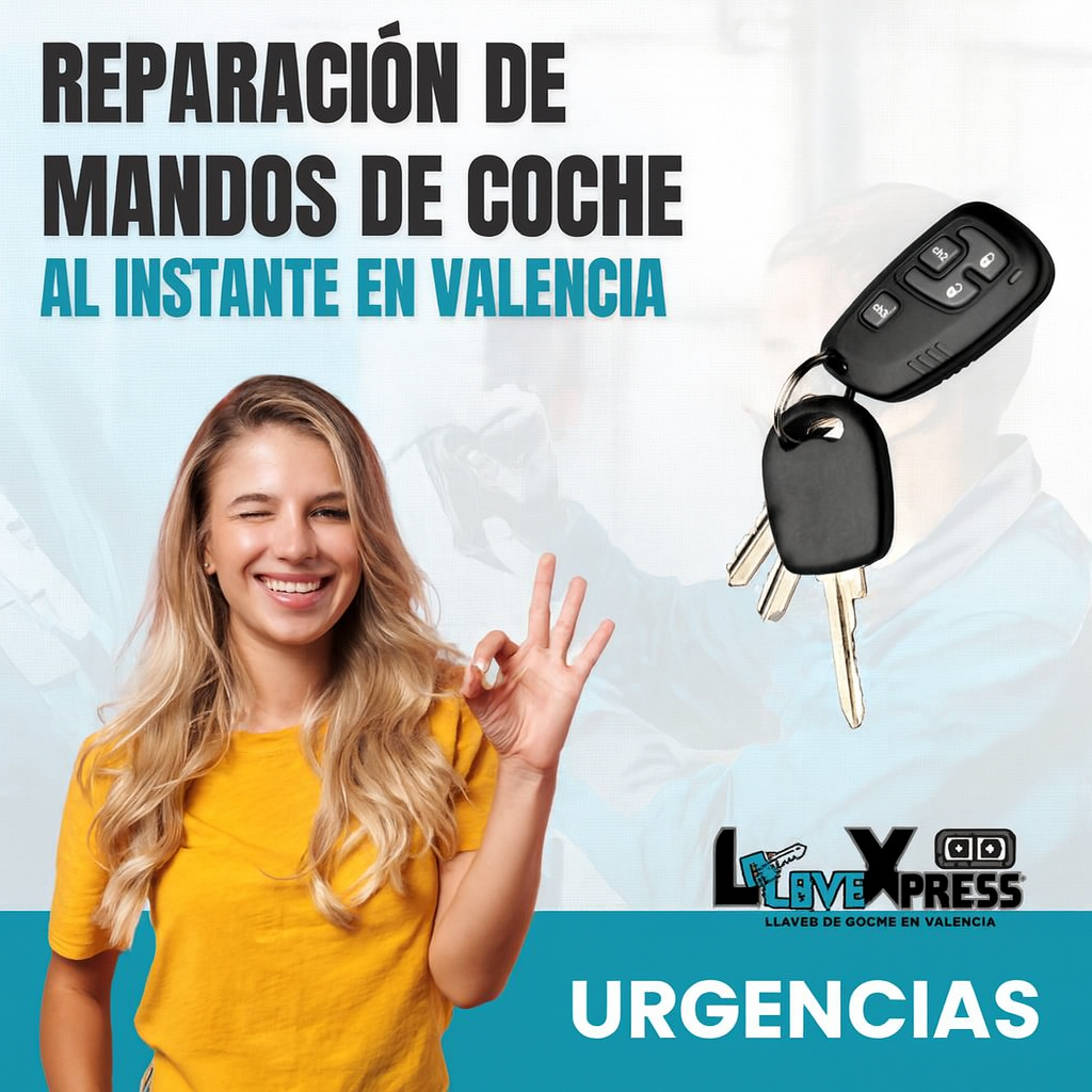 Reparación de mandos de coche Valencia